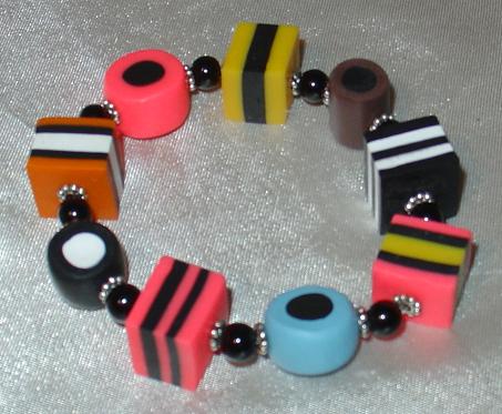Liquorice Allsort Bracelet Liquorice Allsort Bracelet